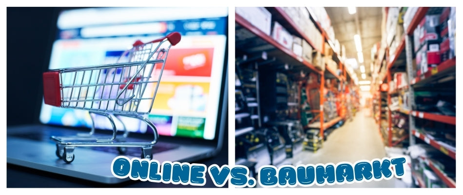 Rohre online vs. im Baumarkt kaufen