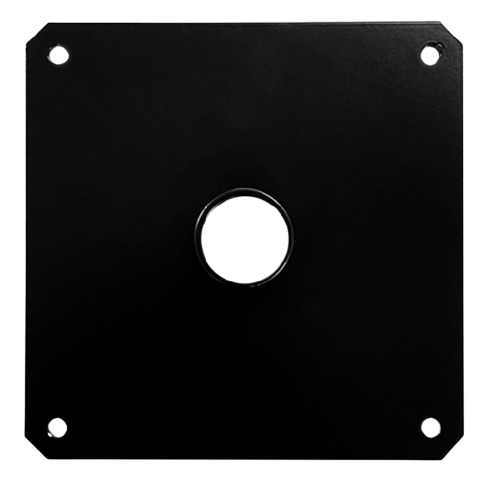 Schwarze Bannerrahmen Montageplatte für Trapezblech