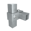 Kreuzstück 90º 40 mm quadratisch