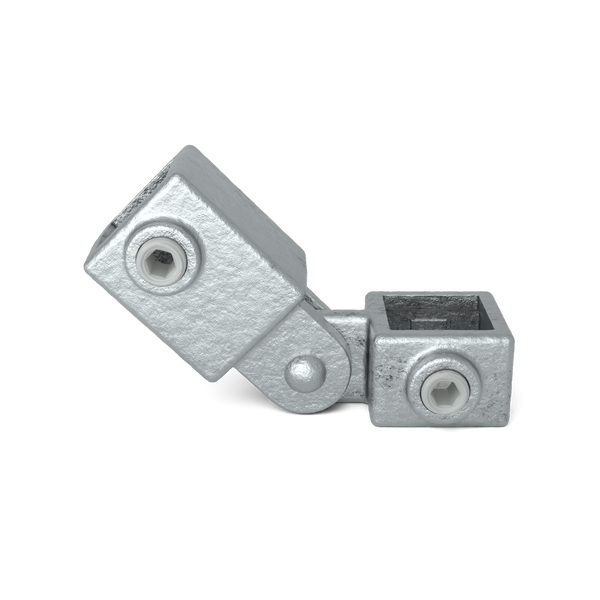 Gelenkstück einfach 25 mm quadratisch