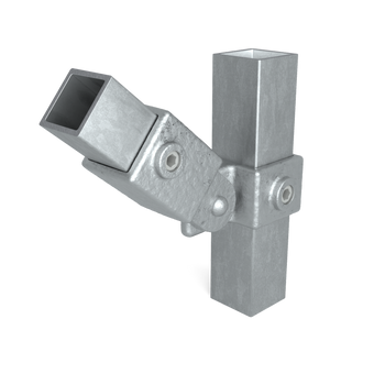 Gelenkstück einfach 40 mm quadratisch