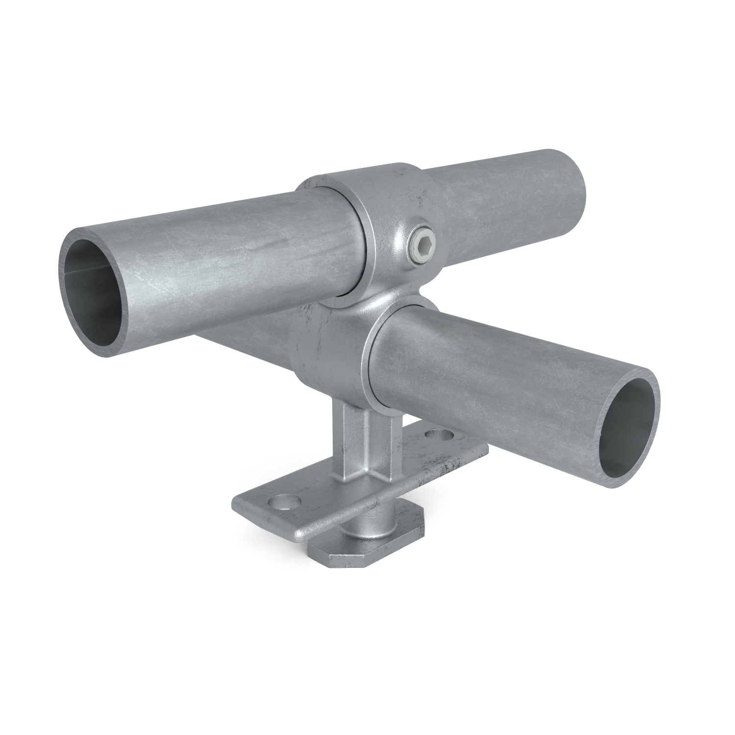 Containerklemme mit 90°-Kreuzstück (C3428) 48,3 mm