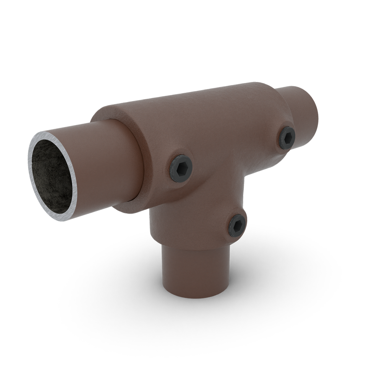 T-Stück lang vintage 33,7 mm