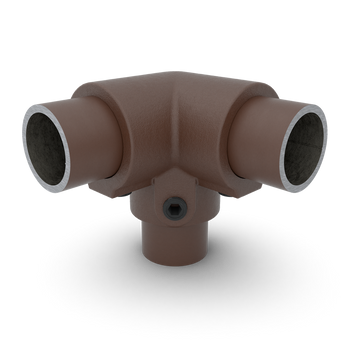 Dreiweg-Eckstück 90º vintage 26,9 mm