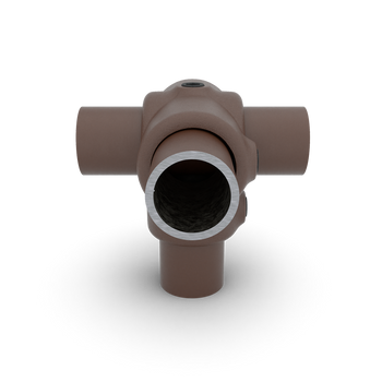 T-Stück für Stützrohr vintage 26,9 mm