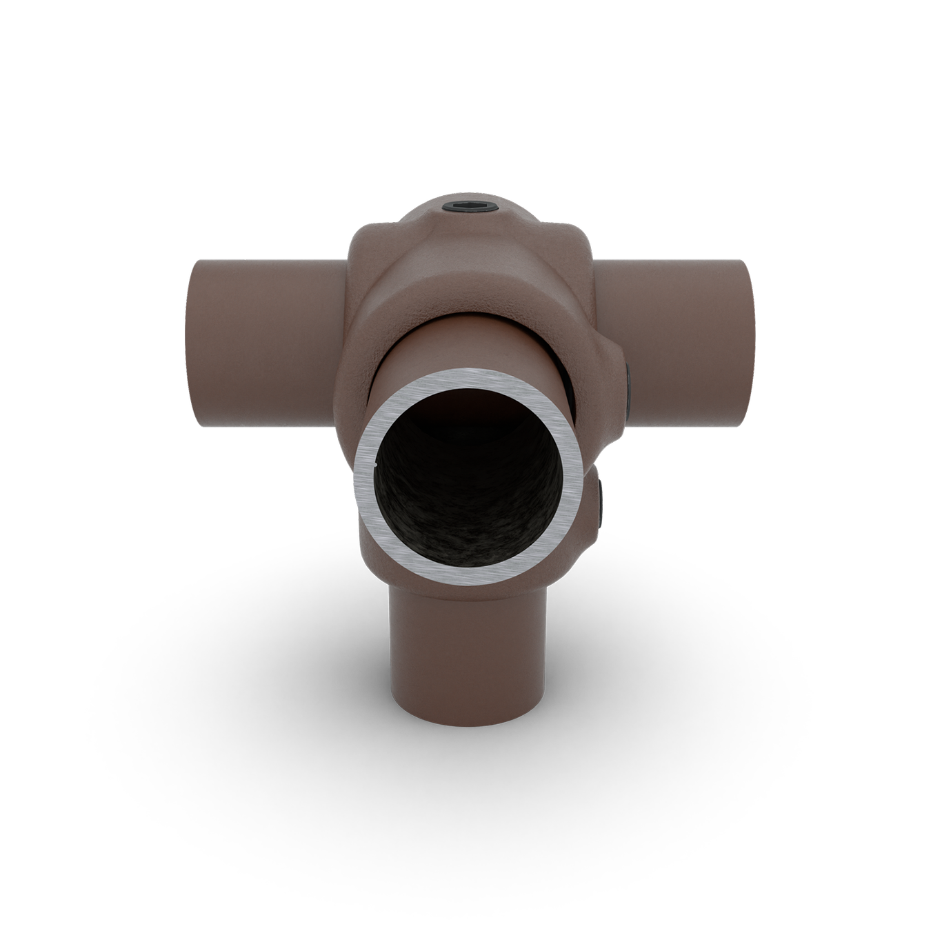 T-Stück für Stützrohr vintage 33,7 mm