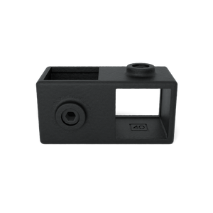 Kreuzstück 90º schwarz 40 mm quadratisch