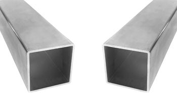 Aluminiumrohr Vierkant 25 mm