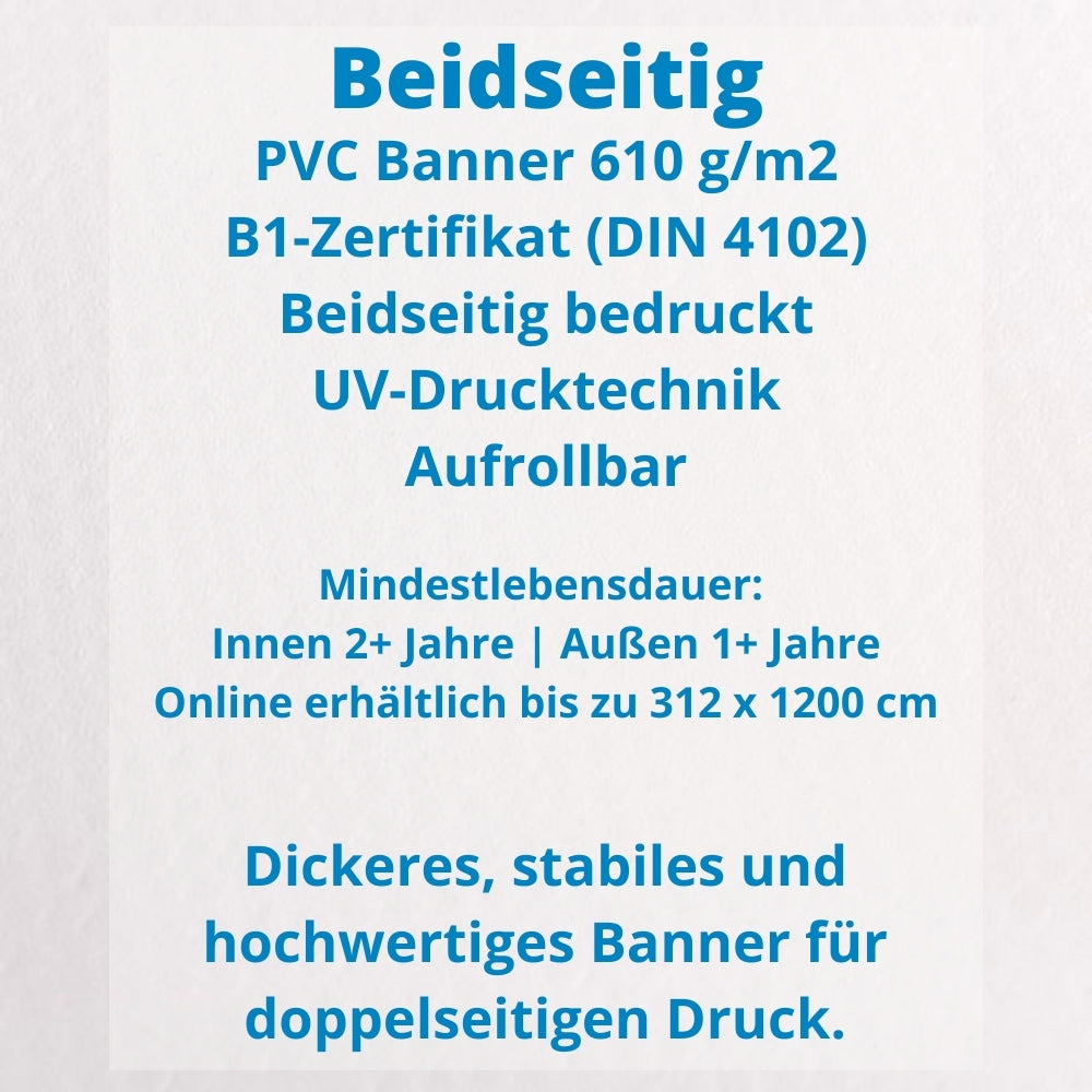 Banner im Wunschformat