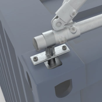 Containerklemme Oberseite 48,3 mm