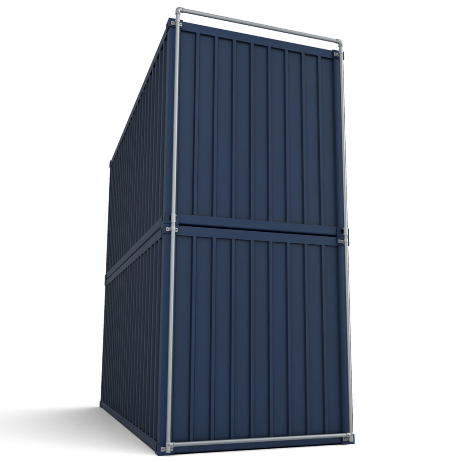 Doppelter Containerrahmen gestapelte 20ft Container - kurze Seite (27)