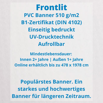 Banner im Wunschformat