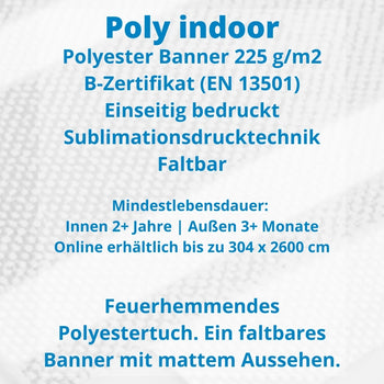 Banner im Wunschformat