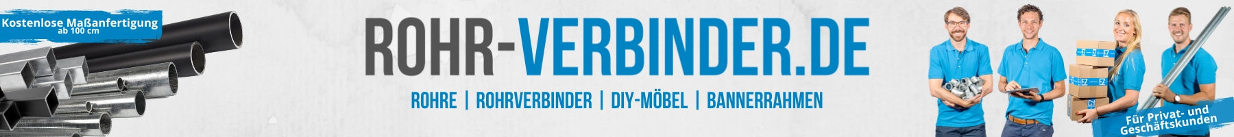 Rohrverbinder Spezialist | Rohr-verbinder.de