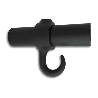 Stellring mit Haken schwarz 26,9 mm