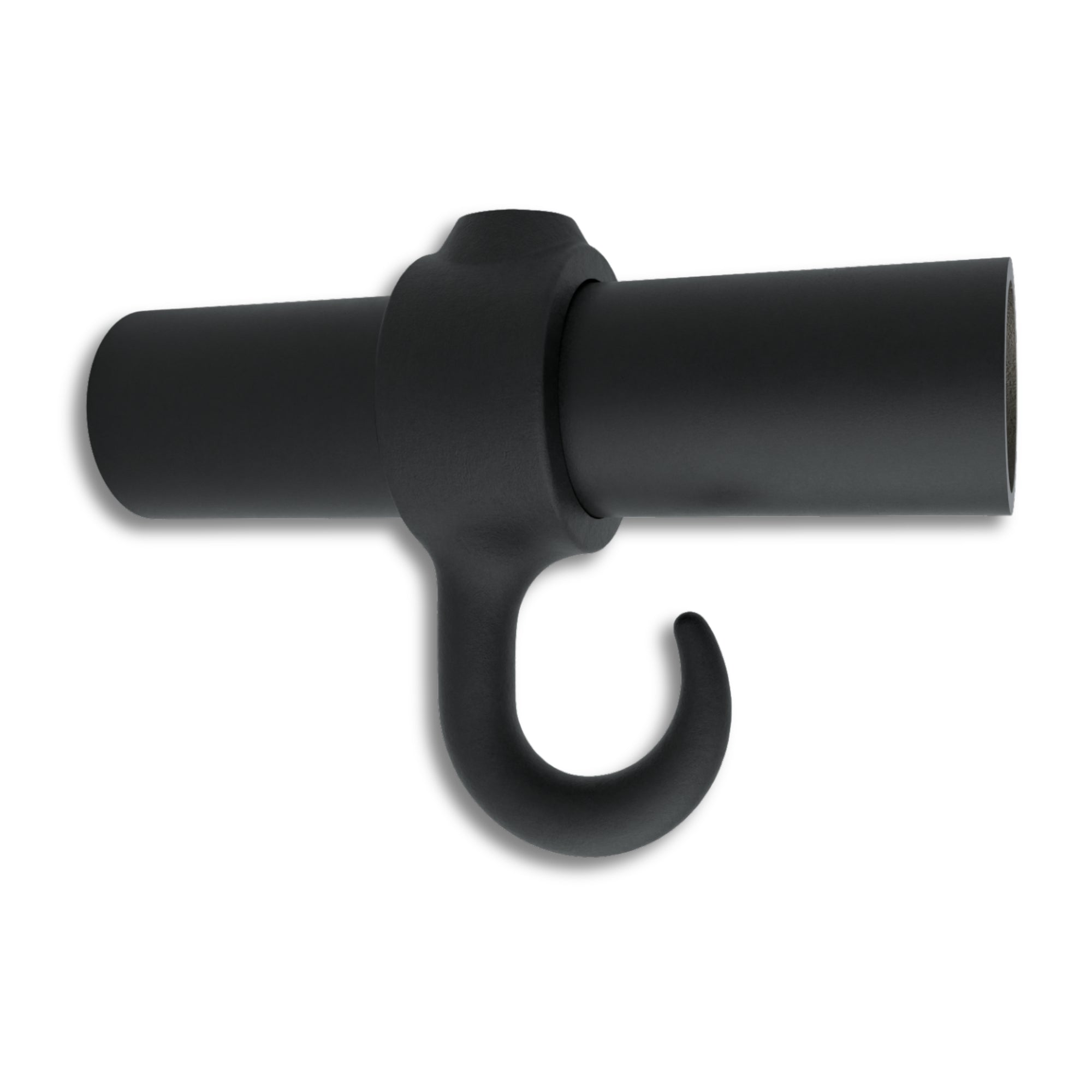 Stellring mit Haken schwarz 26,9 mm