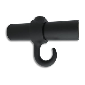 Stellring mit Haken schwarz 33,7 mm