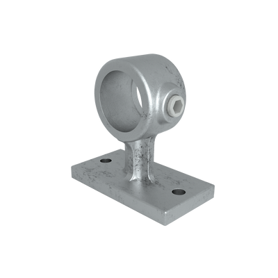 Rohrverbinder Handlaufhalterung 42,4 mm - Vorderansicht Rohrverbinder (Rohr-verbinder.de)