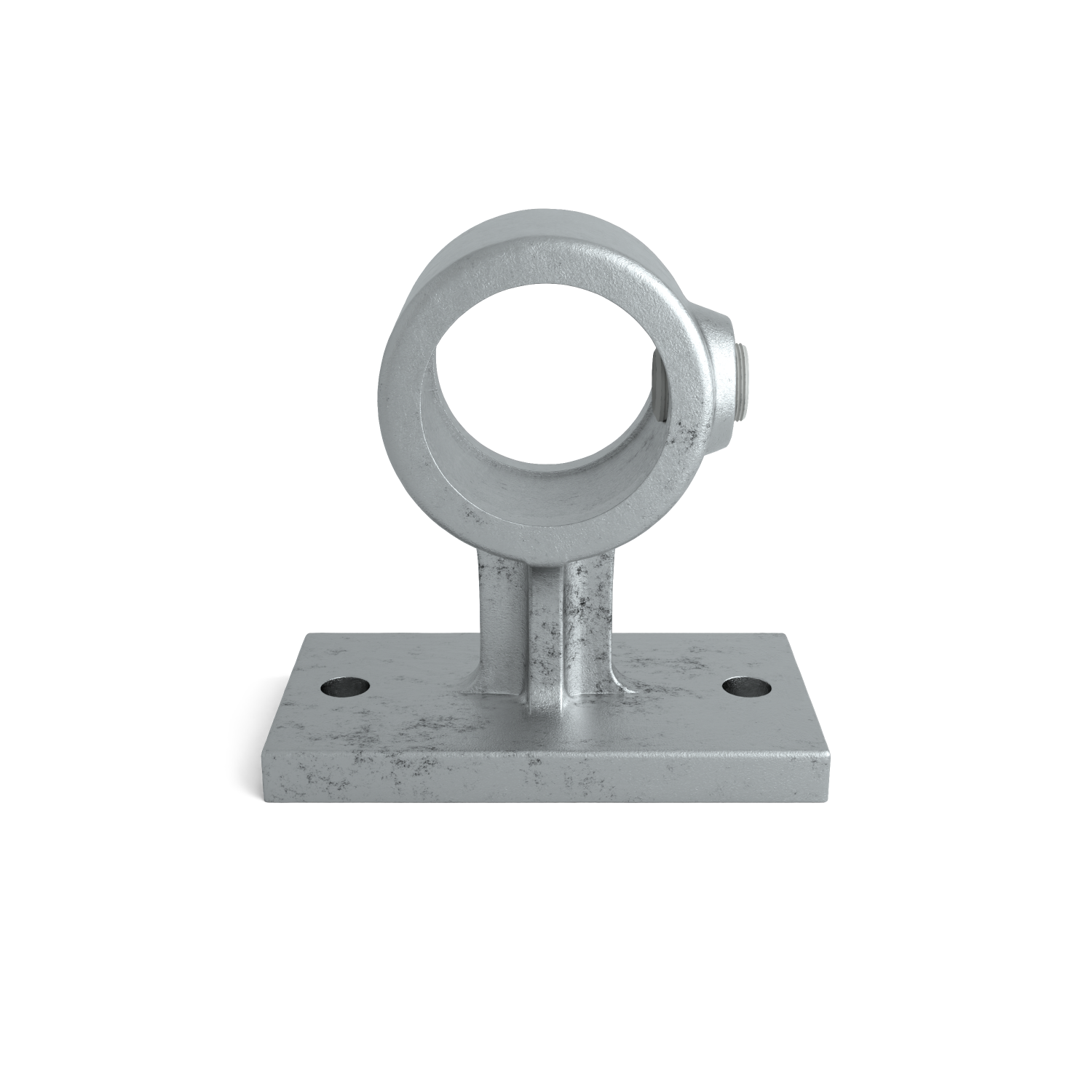 Rohrverbinder Handlaufhalterung 26,9 mm - Seitenansicht Rohrverbinder (Rohr-verbinder.de)