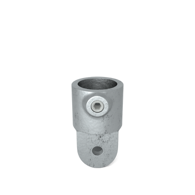 Rohrverbinder Gelenkhalter 33,7 mm - Vorderansicht Rohrverbinder (Rohr-verbinder.de)