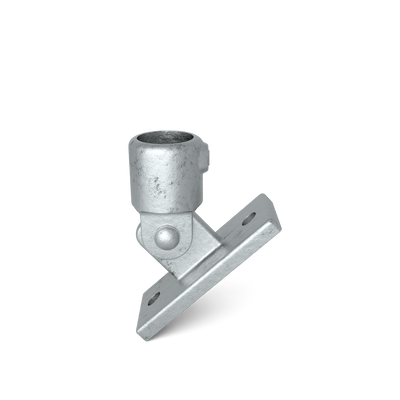 Rohrverbinder Gelenkfuß 42,4 mm - Vorderansicht Rohrverbinder (Rohr-verbinder.de)