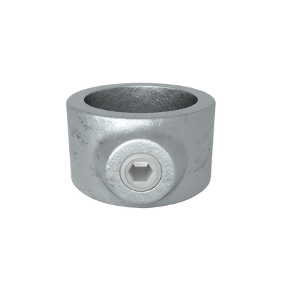 Rohrverbinder Stellring 26,9 mm - Vorderansicht Rohrverbinder (Rohr-verbinder.de)