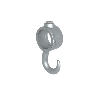 Rohrverbinder Kleiderhaken 26,9 mm - Vorderansicht Rohrverbinder (Rohr-verbinder.de)