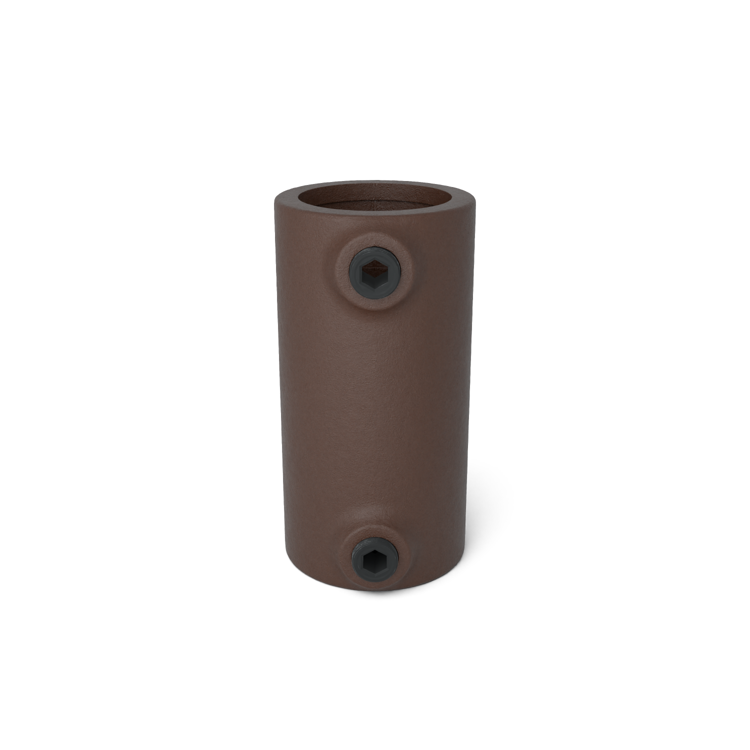 Rohrverbinder Verlängerungsstück vintage 33,7 mm - Vorderansicht Rohrverbinder (Rohr-verbinder.de)