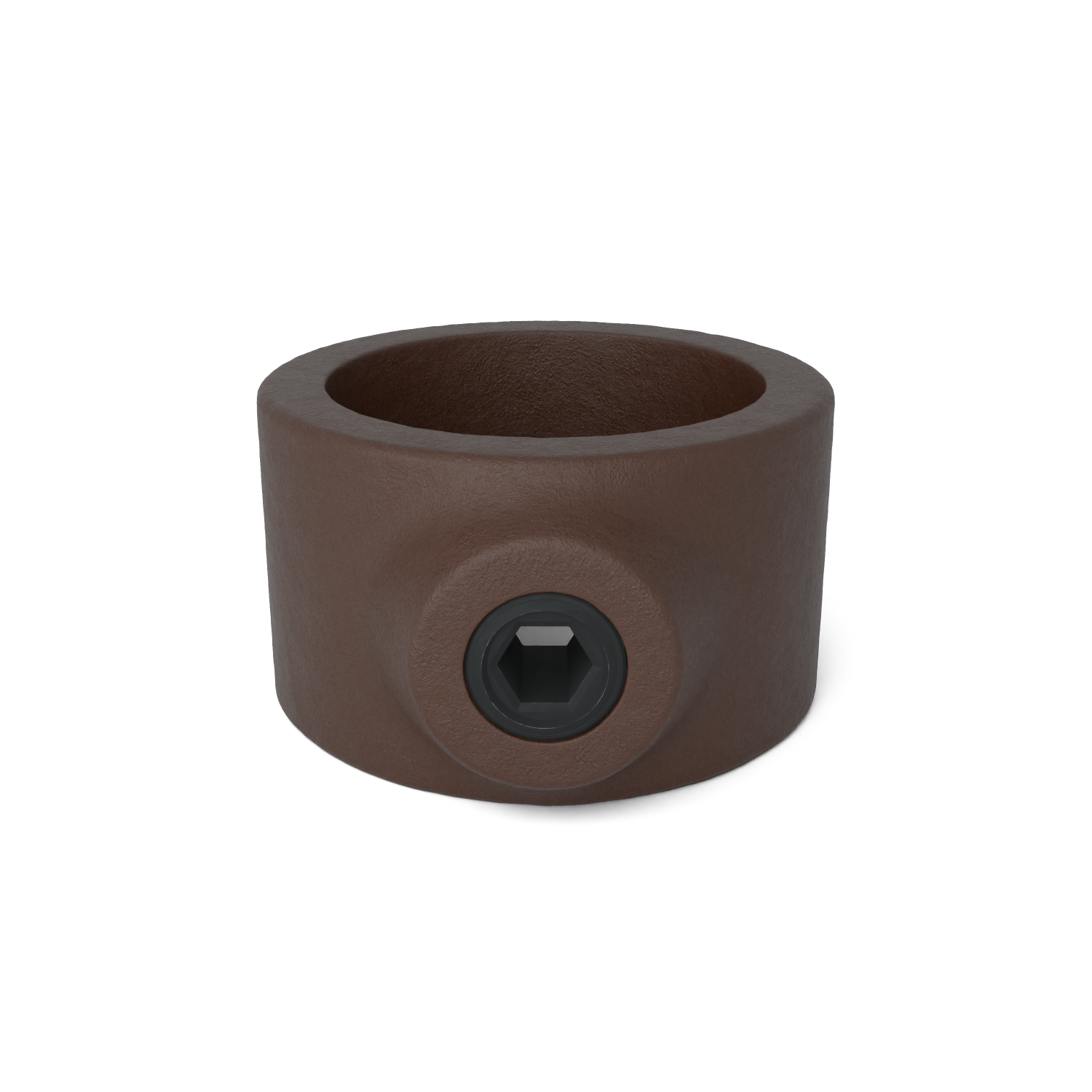 Rohrverbinder Stellring vintage 33,7 mm - Vorderansicht Rohrverbinder (Rohr-verbinder.de)