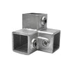 Dreiweg-Eckstück 90º 40 mm quadratisch | Rohrverbinder.de | der Spezialist für Rohrverbindern