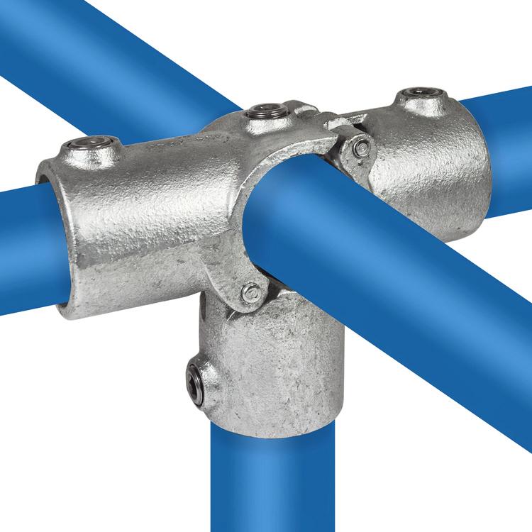 T-Stück für Stützrohr offen 48,3 mm | Rohrverbinder | das größte Angebot an Rohrverbindern | Rohr-verbinder.de