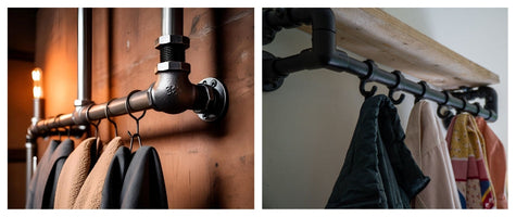 Rohrmöbel aus Wasserrohren & Stahlrohren