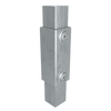 Verlängerungsstück 40 mm quadratisch