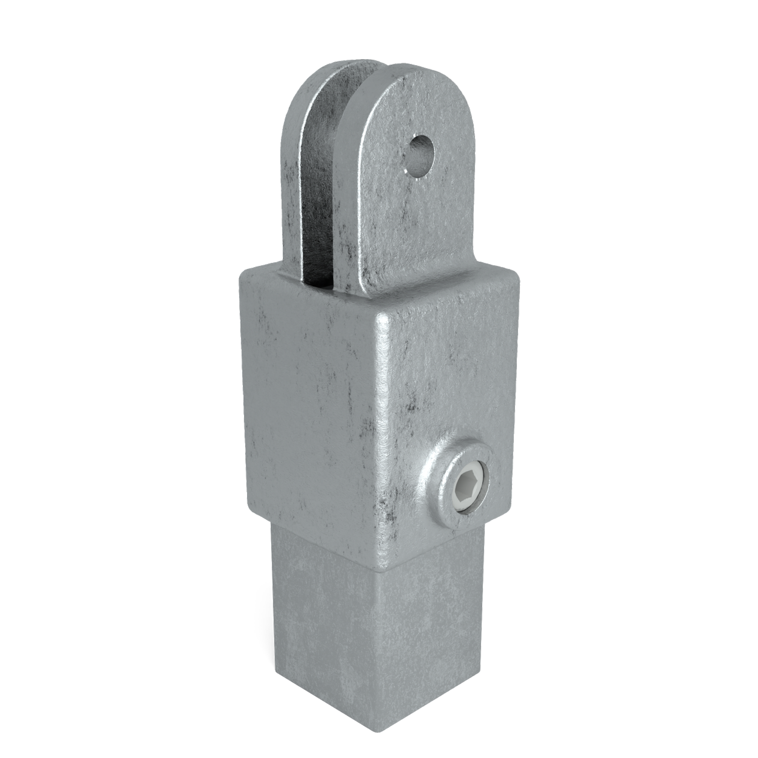 Gelenkhalter 25 mm quadratisch