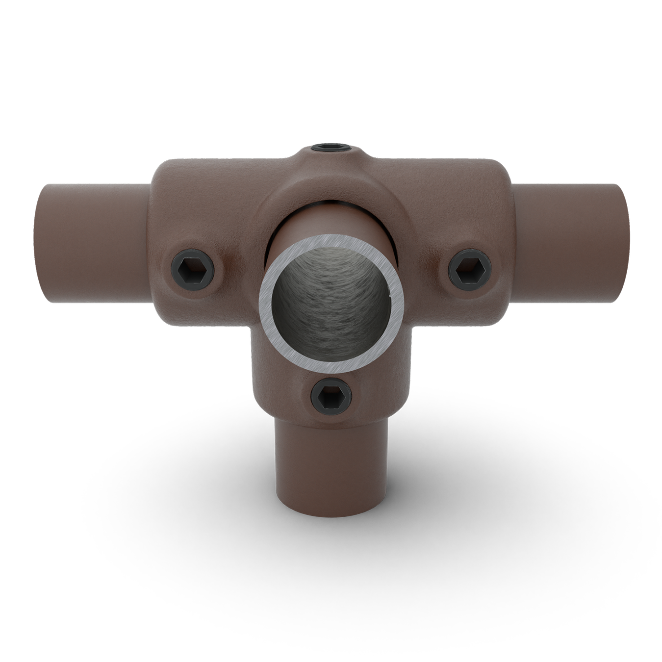 T-Stück für Stützrohr vintage 33,7 mm