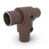 T-Stück kurz vintage 26,9 mm