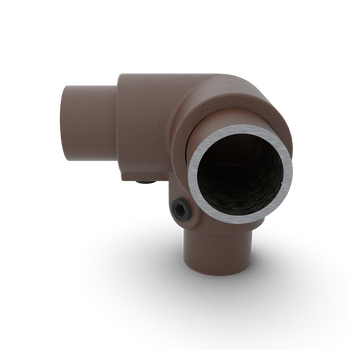 Dreiweg-Eckstück 90º vintage 33,7 mm