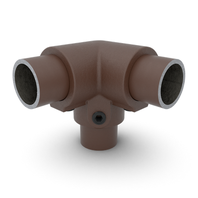 Dreiweg-Eckstück 90º vintage 33,7 mm
