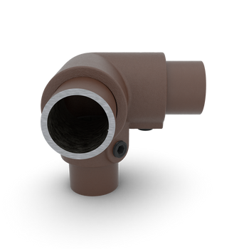 Dreiweg-Eckstück 90º vintage 33,7 mm