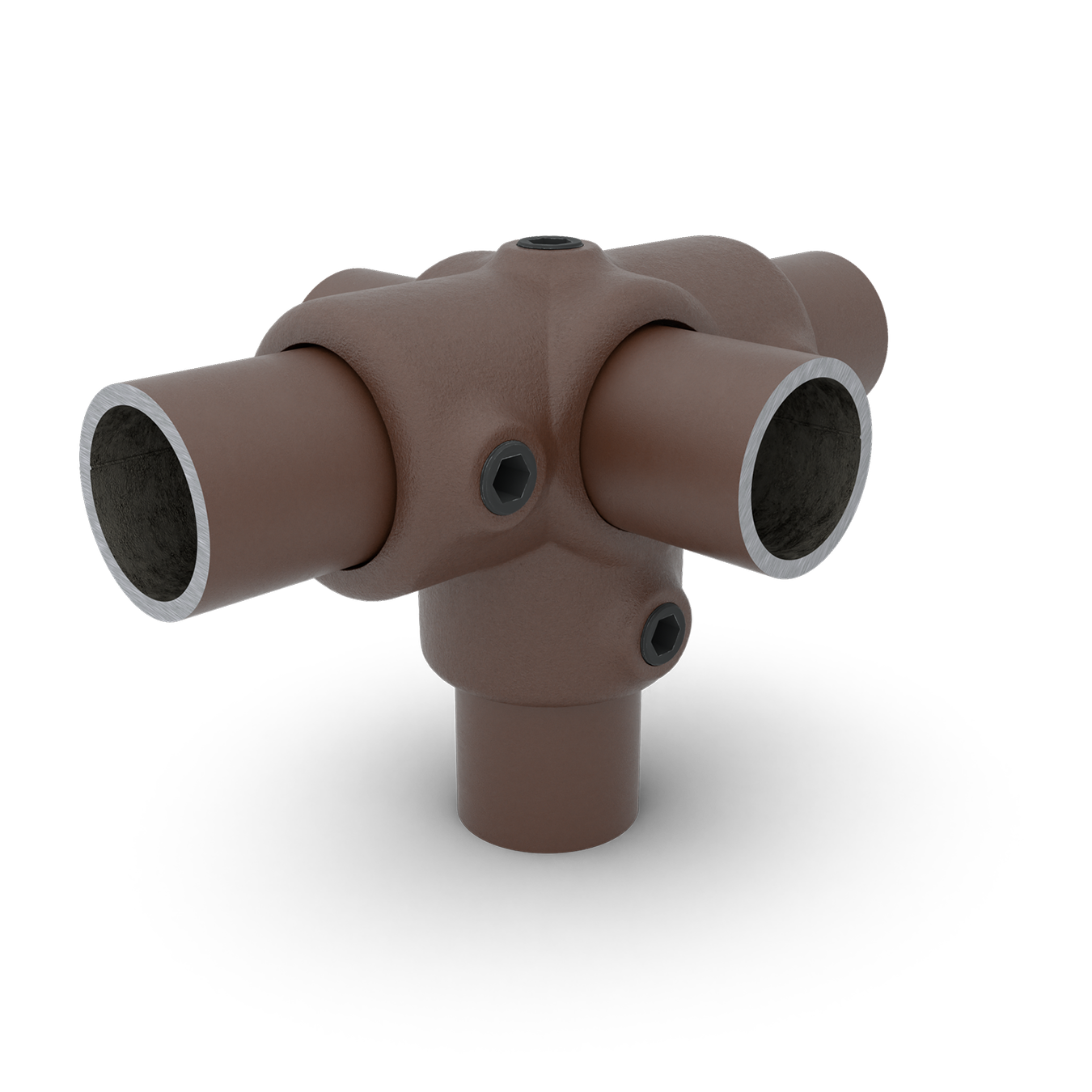 T-Stück für Stützrohr vintage 33,7 mm