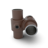 Kreuzstück 90º vintage 33,7 mm