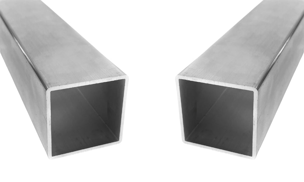 Aluminiumrohr Vierkant 40 mm