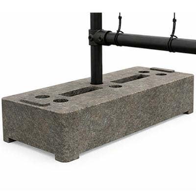 Bauzaunfuß 22 kg (Kunststoff)
