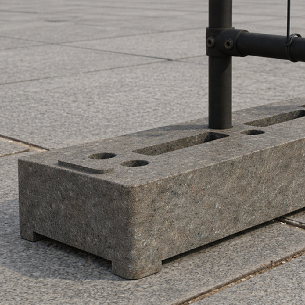 Bauzaunfuß 22 kg (Kunststoff)