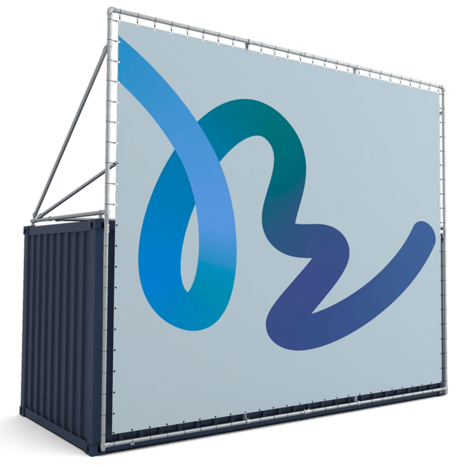 Extra hoher Containerrahmen lange Seite 20ft Container (23)