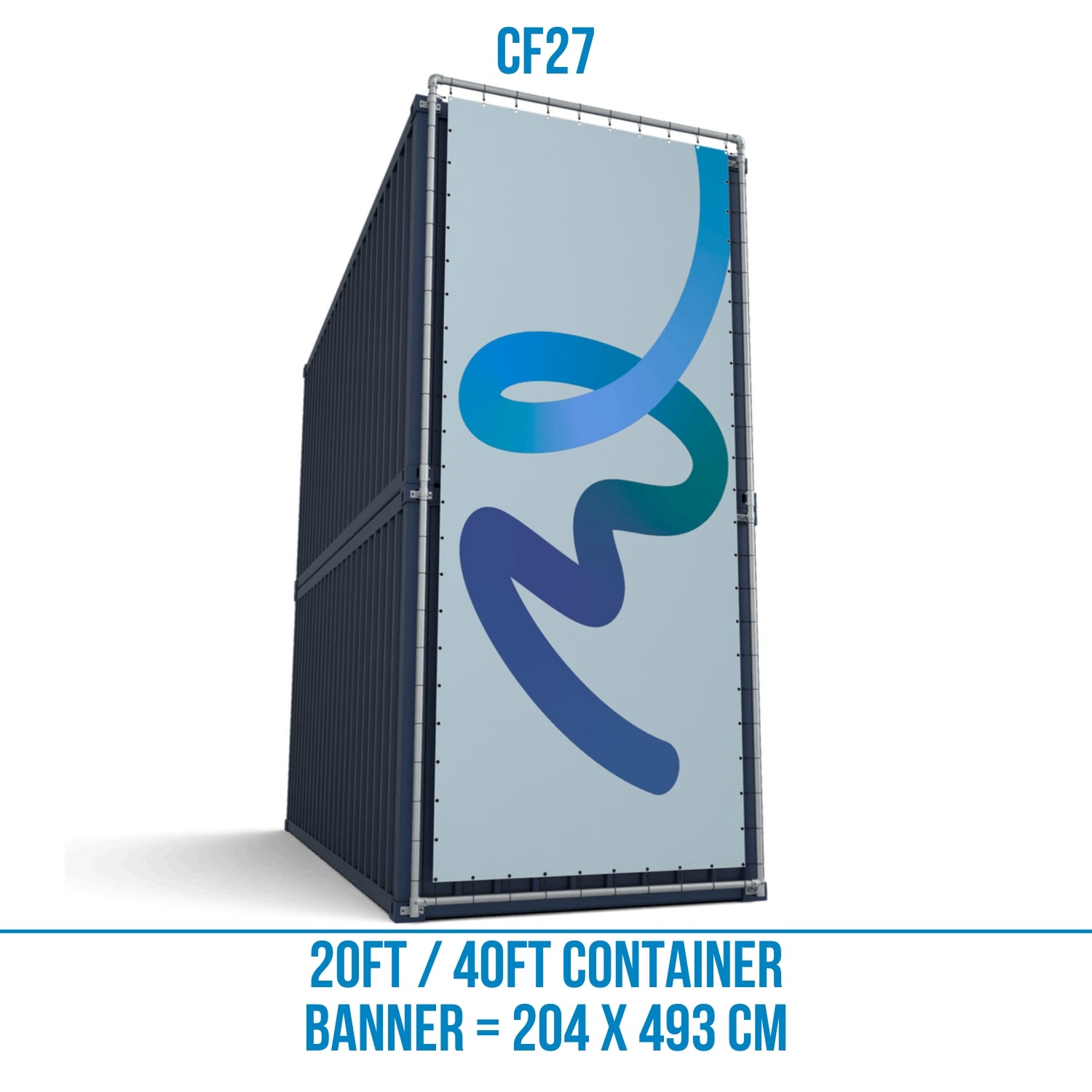 Doppelter Containerrahmen gestapelte 20ft Container - kurze Seite (27)