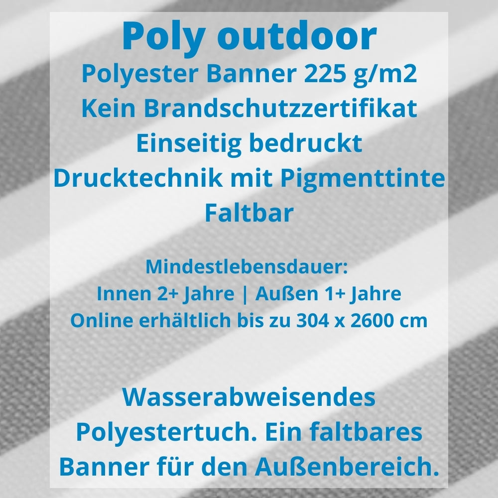 Banner im Wunschformat