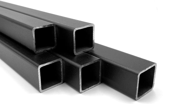 Stahlrohr Vierkant schwarz 40 mm