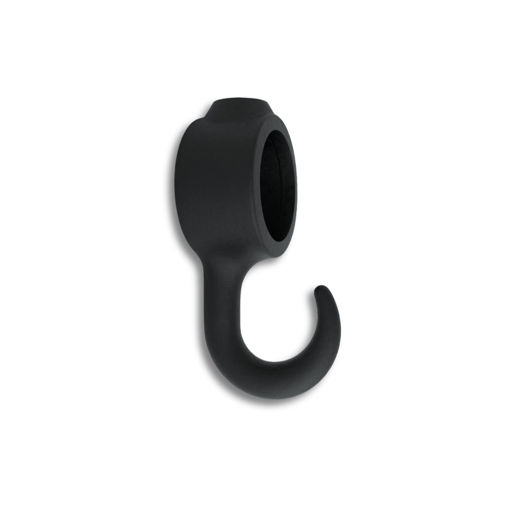Stellring mit Haken schwarz 26,9 mm
