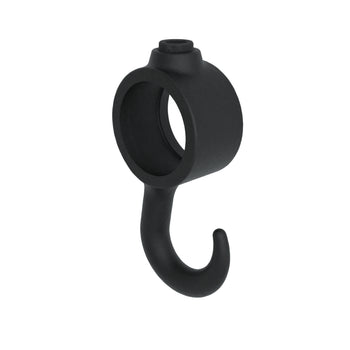 Kleiderhaken schwarz 26,9 mm